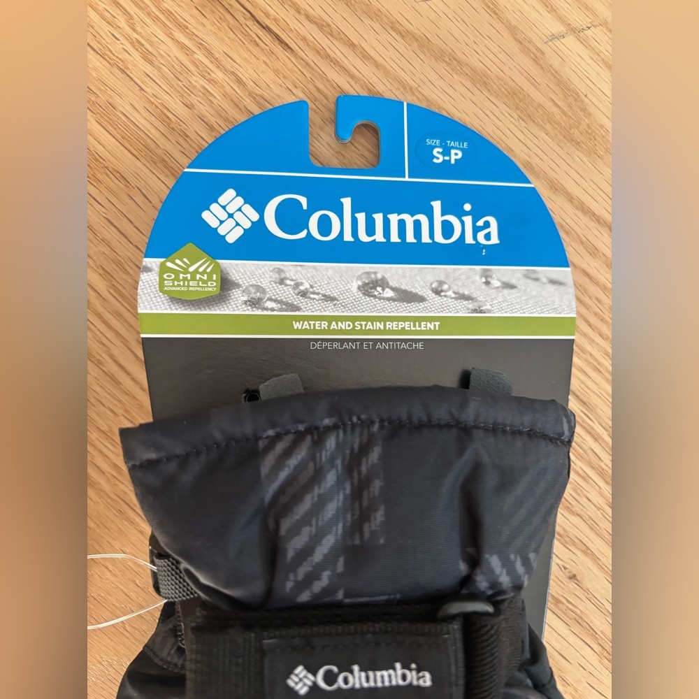 NWT COLUMBIA Core Printed Gloves 🧤-size small and medium- waterproof - Picture 3 of 8